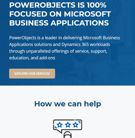 focused on microsoft business applications